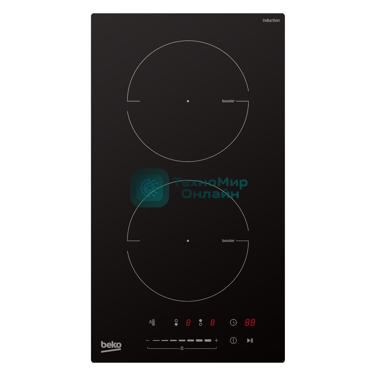 Индукционная варочная панель Beko HDI 32400 TO, Черный