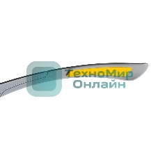 Очки защитные Denzel открытые, поликарбонатные, дымчатая линза