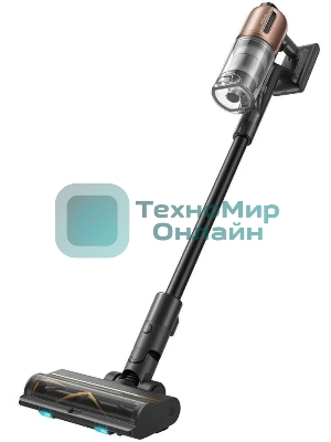 Пылесос вертикальный Dreame Z20 AquaCycle черный/бронзовый, питание от аккумулятора, 250 Вт, уборка влажная/сухая, пылесборник 0.6 л