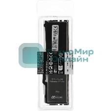Оперативная память Kingston Fury Beast, DDR5, 16Gb (1x16 Gb), 6400 MHz, CL32, радиатор, RGb, черный