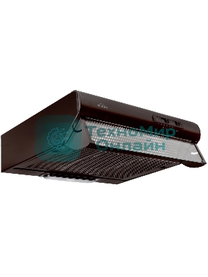 Вытяжка подвесная Elikor Davoline 60П-290-П3Л коричневый, 60 см, 290 куб. м/ч, 52 дБ