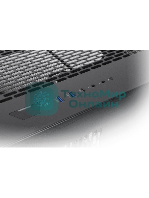 Компьютерный корпус Thermaltake CTE E550 TG черный без БП ATX 8x120мм 6x140мм 2xUSB3.0 audio bott PSU