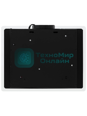 Вытяжка кухонная вертикальная Krona AURA 600 FRAME BLACK S черный с прозрачным кантом