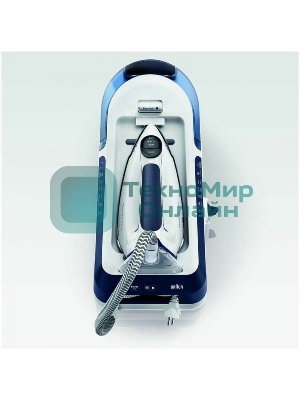 Парогенератор Braun IS7282BL белый/синий, 2700 Вт