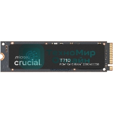 Накопитель SSD Crucial T710 2Tb PCIe Gen5 NVMe 2280 M.2 SSD CT2000T710SSD8