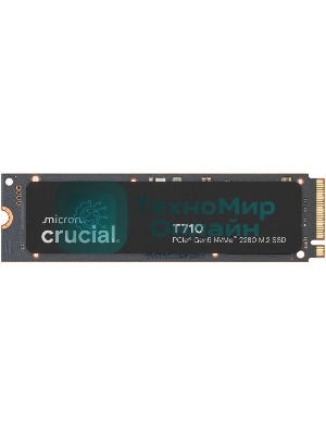 Накопитель SSD Crucial T710 2Tb PCIe Gen5 NVMe 2280 M.2 SSD CT2000T710SSD8