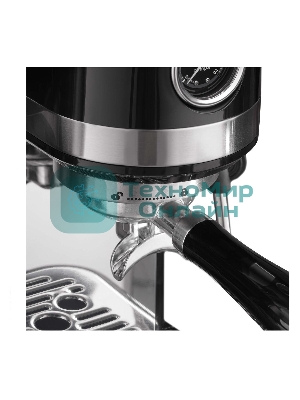 Кофемашина автоматическая Korting KCM 1015 N Ottimo черный/серебристый, исп. кофе - зерновой, 1500 Вт, 19 бар