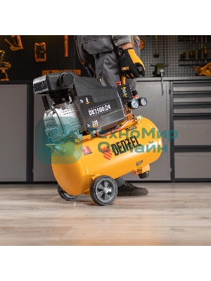 Компрессор воздушный Denzel DK1500/24,Х-PRO (58063) 1,5 кВт, 230 л/мин, 24 л