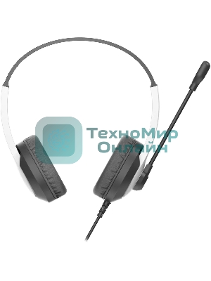 Гарнитура A4Tech Fstyler FH100U белый/черный, проводная