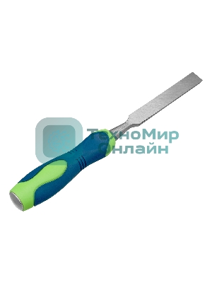 Долото-стамеска Сибртех, 16 мм, двухкомпонентная рукоятка