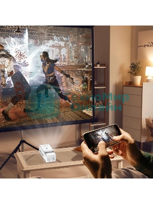 Проектор Cactus CS-PRU.03WT.WUXGA-A DLP 6500Lm (1920x1080) 2000:1 ресурс лампы:30000часов 1xUSB typeA 1xHDMI 1.5кг