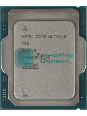 Процессор Intel Core Ultra 5 235 Soc-1851 3.4GHz OEM