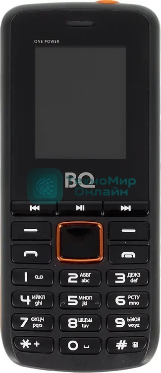Мобильный телефон BQ 1846 One Power черный/оранжевый