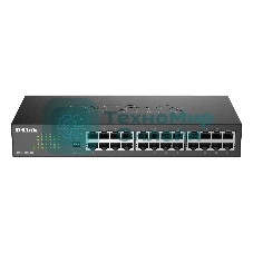 Коммутатор D-Link DGS-1024D/J1A, 24×1 Гбит/с, неуправляемый