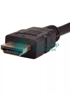 Кабель VCOM/TELECOM HDMI-19M -- MicroHDMI-19M ver 2.0+3D/Ethernet,1m Telecom TCG206-1M