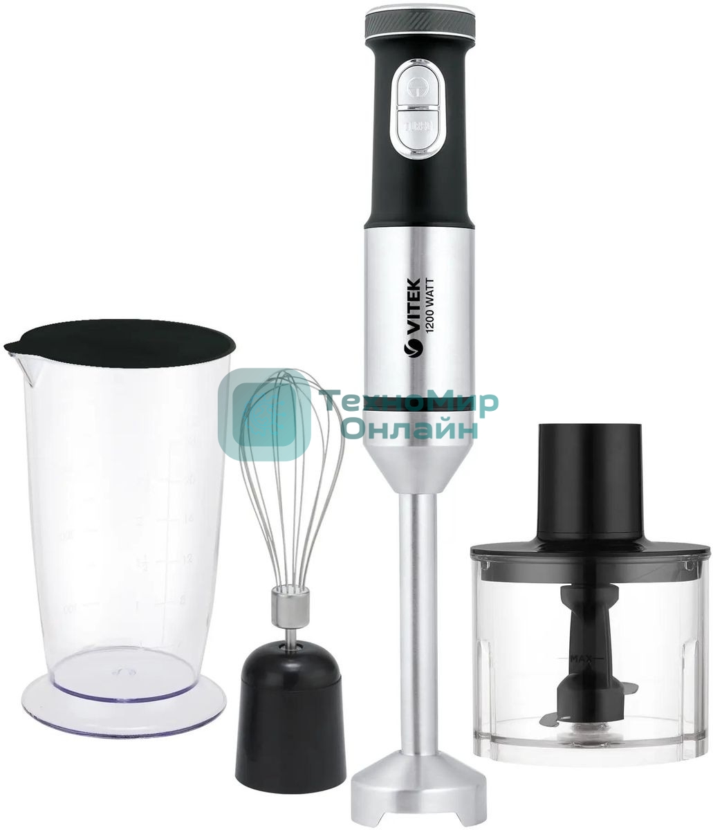 Блендер погружной Vitek VT-1465 1200 Вт, разноцветный