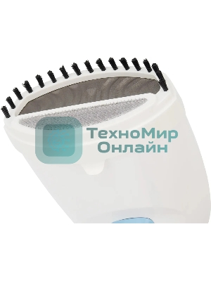 Отпариватель Hyundai H-HS02125 белый/голубой, 1650 Вт, 28 г/мин, 300 мл