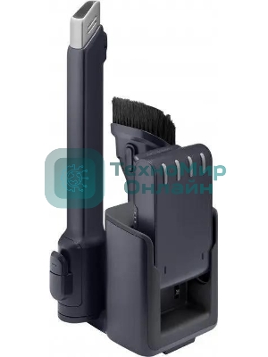 Пылесос вертикальный Samsung VS15A6031R4/EV фиолетовый/черный, питание от аккумулятора, 150 Вт, уборка сухая, пылесборник 0.8 л, работа от АКБ max 40 мин.