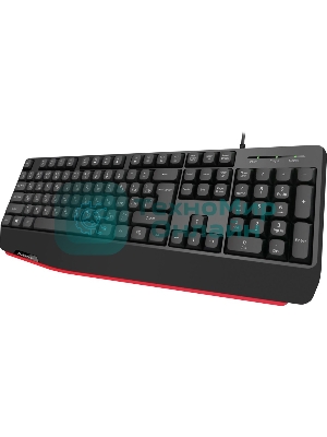 Клавиатура проводная Defender Atom HB-546, USB, черный