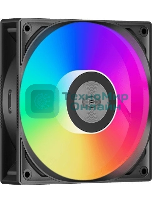 Система охлаждения PCCooler DA360 Pro ARGb Digital BK (300W, 360мм, LED temp., Black, ARGb/Fans: 3x120мм, 75.8CFM, 33.7dBA, 2200RPM/Pump height 57мм, 28dBA, 3000RPM, Rad thickness 27мм/S: 1851, 1700, 1200, 20XX, 115X, AM5, AM4)