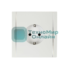 Розетка СП FORTE&PIANO FP214 16А с заземл. без защ. шторок безвинт. крепл. белый IEK FP-R11-16-1-K01