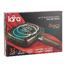 Сковорода-гриль Lara LR02-221 30 см, с крышкой, антипригарное покрытие