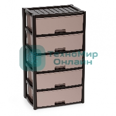 Комод Альтернатива Колорит 5 секц., венге, широкий М8762