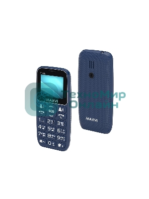 Мобильный телефон Maxvi B110ds синий