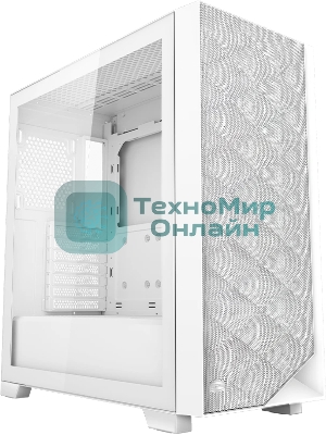 Компьютерный корпус PcCooler C3D510 WH белый без БП ATX 2xUSB3.0 1xUSB3.1 audio bott PSU