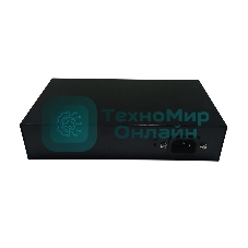 Коммутатор неуправляемый NEOMAX NMS-106PoE-1000-S, 6 портов 1000 Mbps, 4xPoE + 1xSFP, металл