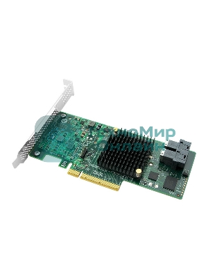 Контроллер ACD SAS3008-8R PCIe 3.0 x8 LP, SAS/SATA 12G, RAID 0,1,10,1E,JBOD, 8port (2xint SFF8643), 3008ROC (аналог LSI 9341-8i), RTL
