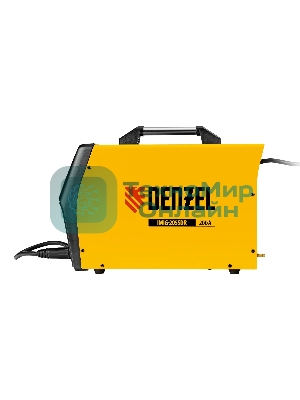 Аппарат инвертор. полуавтомат. cварки Denzel IMIG-205SDR, 200 А, ПВ 60%, катушка 5 кг