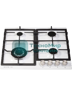 Газовая варочная панель Zigmund & Shtain G 14.6 W независимая, белый