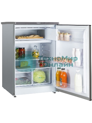 Холодильник Бирюса M508 металлик однокамерный 116/34л морозилка сверху