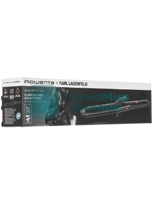 Щипцы для завивки волос Rowenta CF323LF0 черный, 32 мм, 200 °C, 8 режимов