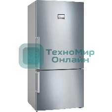 Холодильник Bosch KGN86AI32U серебристый двухкамерный 479/140л морозилка снизу