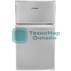 Холодильник Hyundai CT10021H серебристый двухкамерный 60/25л морозилка сверху