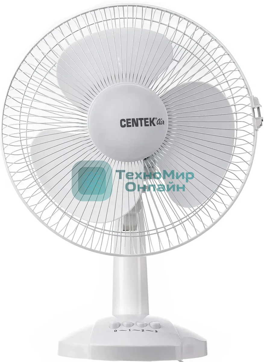 Вентилятор настольный Centek CT-5007 белый