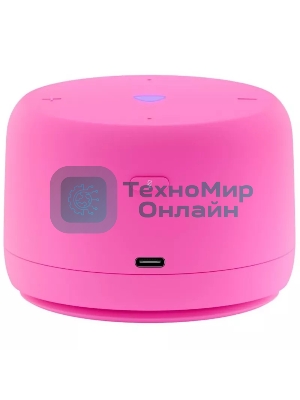 Умная колонка Яндекс Станция Лайт 2, 6Вт, компактная, 1 динамик, Matter, Wi-Fi, Bluetooth 5.0,  Алиса, розовый