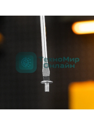 Отвертка Denzel SL6x150 мм, S2, 3к рукоятка