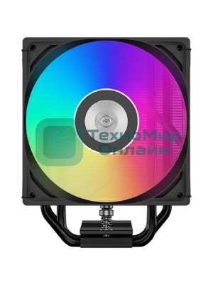 Устройство охлаждения (кулер) PcCooler RT500 Digital BK ARGb RT500-BKAWYL-GL черный 120мм алюминий+медь 2200rpm 32db 4-pin 240W