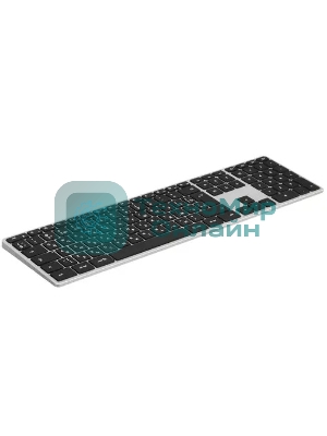 Клавиатура беспроводная Satechi Slim X3 Bluetooth Backlit Keyboard, Bluetooth, Серебристый ST-BTSX3S-RU