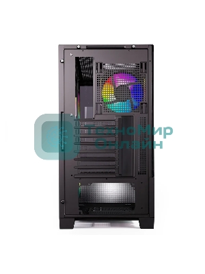 Компьютерный корпус ABR MINI PRO (1хUSB 3.0, 1хUSB Type-C, HD Audio, 4xRGb Fan, ATX, Micro-ATX, ITX)