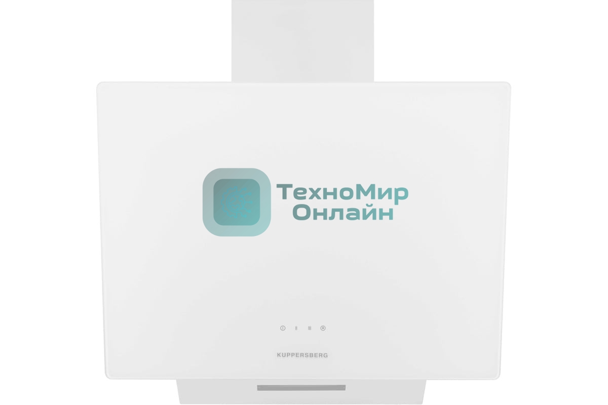 Вытяжка наклонная Kuppersberg F 605 W белый, 59.7 см, 1300 куб. м/ч, 48 дБ