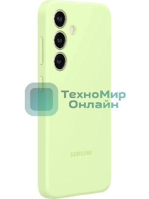 Чехол (клип-кейс) Samsung для Samsung Galaxy S24+ Silicone Case Silicone Case S24+ лайм (EF-PS926TGEGRU)