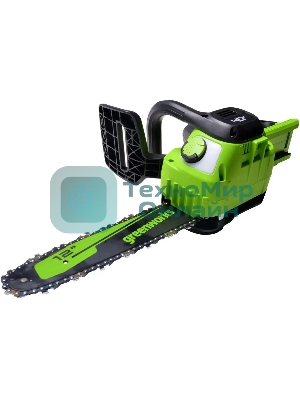 Цепная пила аккумуляторная GreenWorks G40CS30II, 40V, 30 см, без АКБ и ЗУ (2007807)