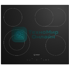 Электрическая варочная панель Indesit IRT 660, независимая, черный