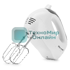 Миксер Maxwell MW-1356(W), 300вт, ручной, белый