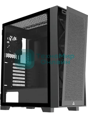 Компьютерный корпус Montech AIR 1000 LITE черный без БП ATX 1x120мм 3x140мм 2xUSB3.0 1xUSB3.1 audio bott PSU