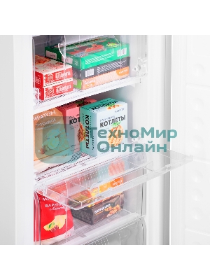 Морозильная камера Maunfeld MFFR143W, белый, 168л, 6 ящиков